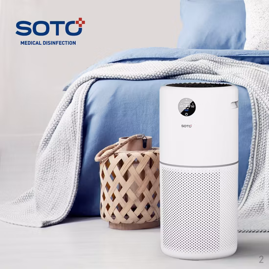 Soto-G5 Wholesale RoHS Home Car Plasma Air Sterilizer Medical Disinfection Portable UV Air Purifier for Hospital