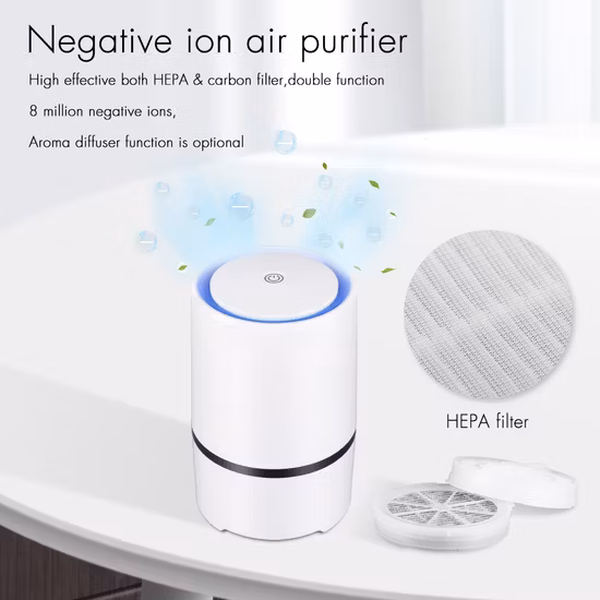 OEM スマートエアフィルター浄化部屋良い空気清浄機ホームデスクトップ空気清浄機ホテルオフィス空気清浄